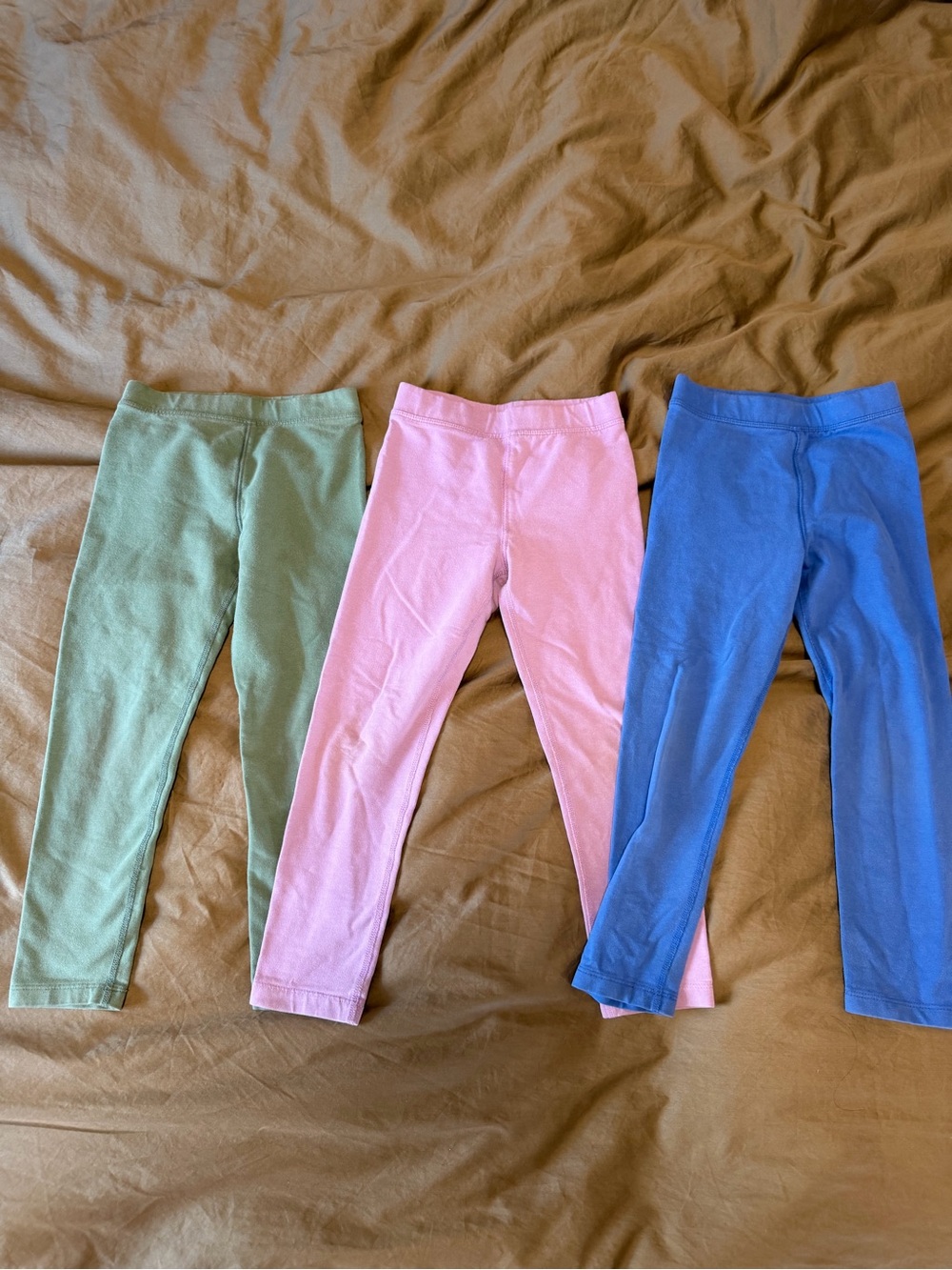 Primary 3-Pack French Terry Cozy Leggings size 5